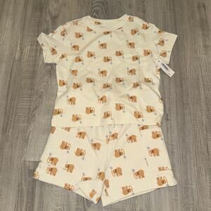 Amazon Essentials x Sofia Grainge Toddler 2T Elephant Shirt Shorts Set NWT